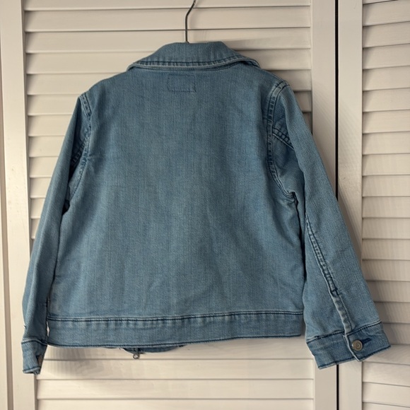 Carter’s asymmetrical Jean Jacket, size 4T - Picture 5 of 7
